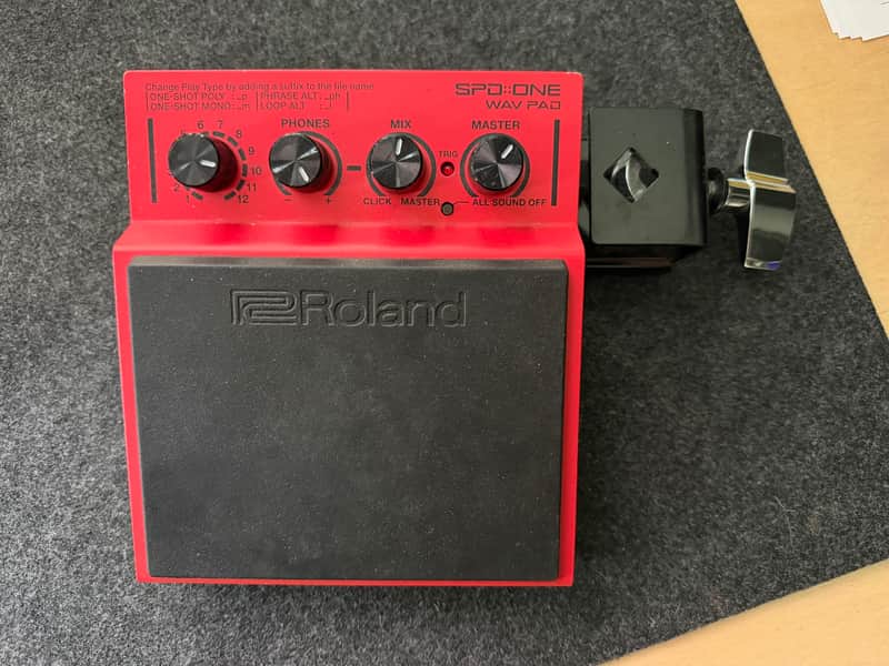 Roland SPD::One WAV Digital Percussion Pad 2010s - Red