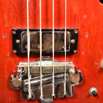 Gibson EB-2D 1967 Cherry Red image 4