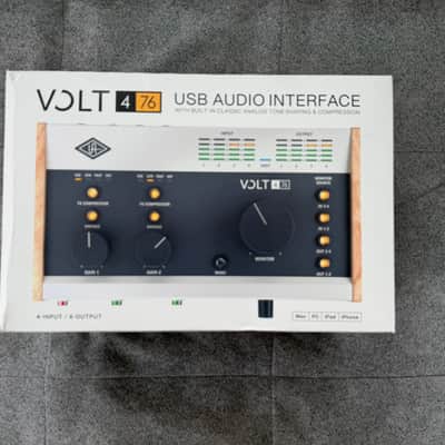 Universal Audio Volt 476 USB-C Audio Interface 2021 - Present - Tan / Gray image 6