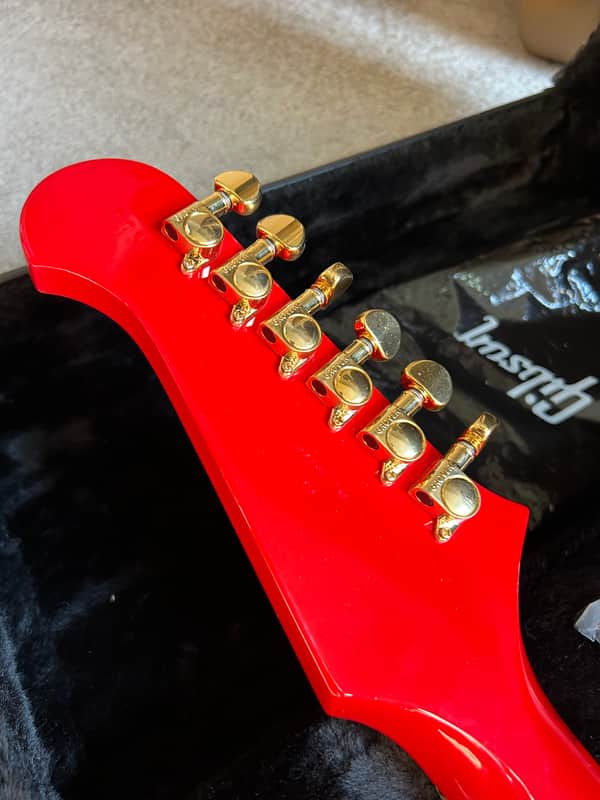 Gibson Lzzy Hale Signature Explorerbird 2022 - Cardinal Red - Image 11