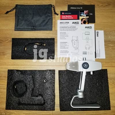 AKG Lyra Ultra- HD Multimode USB Microphone and Tascam TH-300X Headphone Podcasting Bundle...NEW! image 7