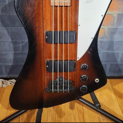 Epiphone 2018 Thunderbird-IV Vintage Sunburst-Good Player! image 5