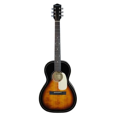 Silvertone 604 Classic Series Parlor Acoustic American Vintage Sunburst Open Box image 2
