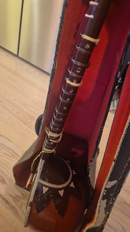 Indian sitar from the 70s haribhau vishwanath image 1