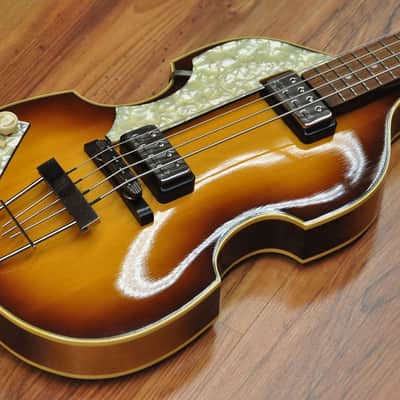 Höfner Violin Bass 500/1 Lefty Sunburst image 5