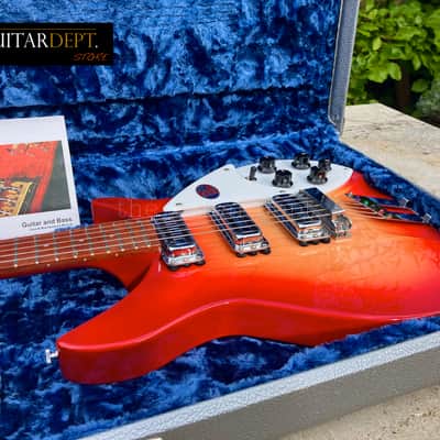 ♚ PRISTINE ♚ 2017 RICKENBACKER 350V63 Liverpool ♚ LUSH DEEP FIREGLO !♚ 6.2 LBS !♚ TOASTERS♚SAVE ££s. *360*330*325 image 11