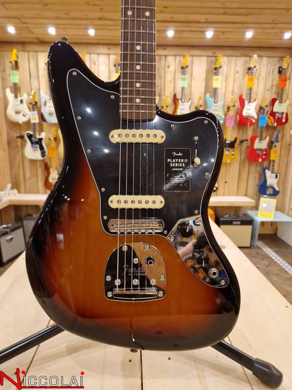 Fender Player II Jaguar, Rosewood Fingerboard, 3 Color Sunburst image 1