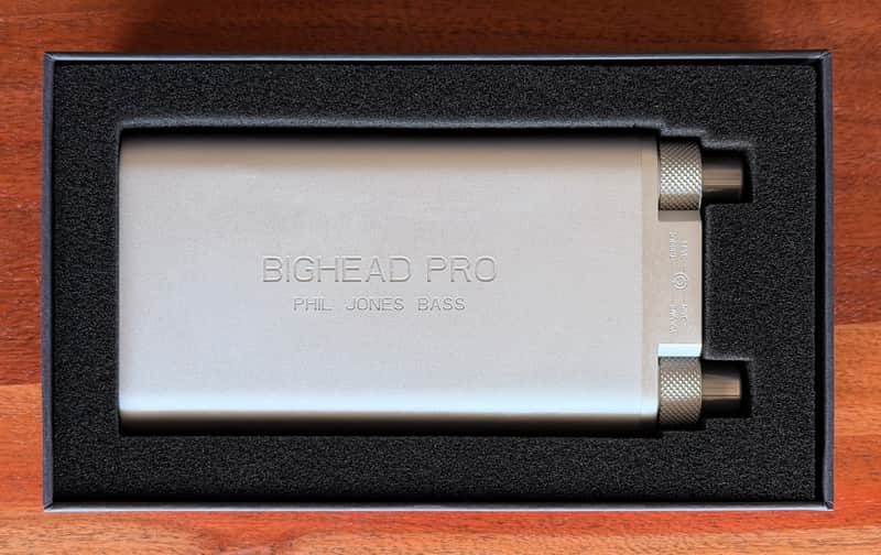 Phil Jones HA-2 Bighead Pro USB Bass Headphone Amp 2019 - Present - Silver imagen 1