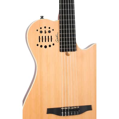 Godin ACS Grand Concert Nylon-String Acoustic-Electric Guitar Regular Natural image 7