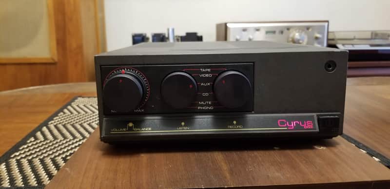 Vintage Mission Cyrus One Integrated Amplifier, Metal Case | Reverb