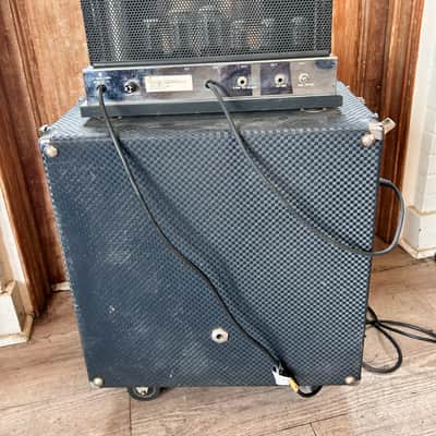 Ampeg B-15NC Portaflex 25-Watt 1x15" Bass Combo 1964 - 1965 - Checkered Blue Vinyl image 4