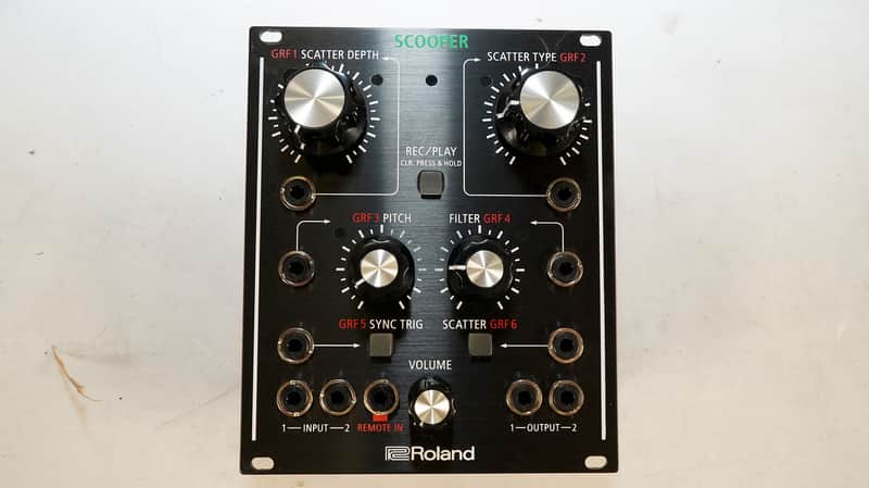 Roland AIRA Scooper Eurorack Phraase Looper 2015 - Present - Black image 1