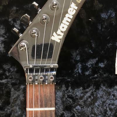 Kramer Globe Logo Neck Plate 1984 - Chrome image 14
