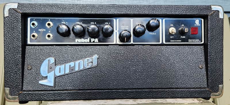 COLLECTORS! Garnet Rebel PA (PA90) Tubed 45 Watt Guitar/Bass Amp 1960s Canada image 1