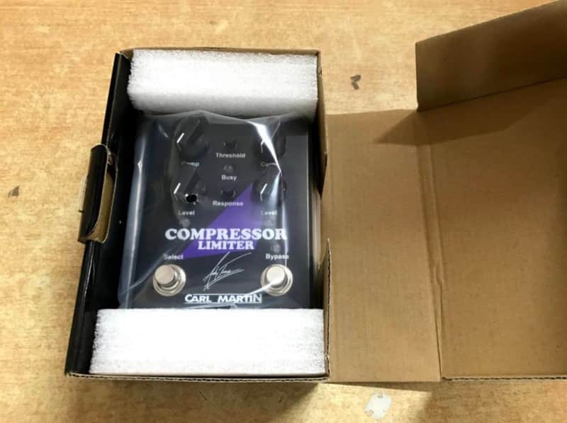 Carl Martin Andy Timmons Signature Compressor Limiter w/ Original box & paperwork image 1