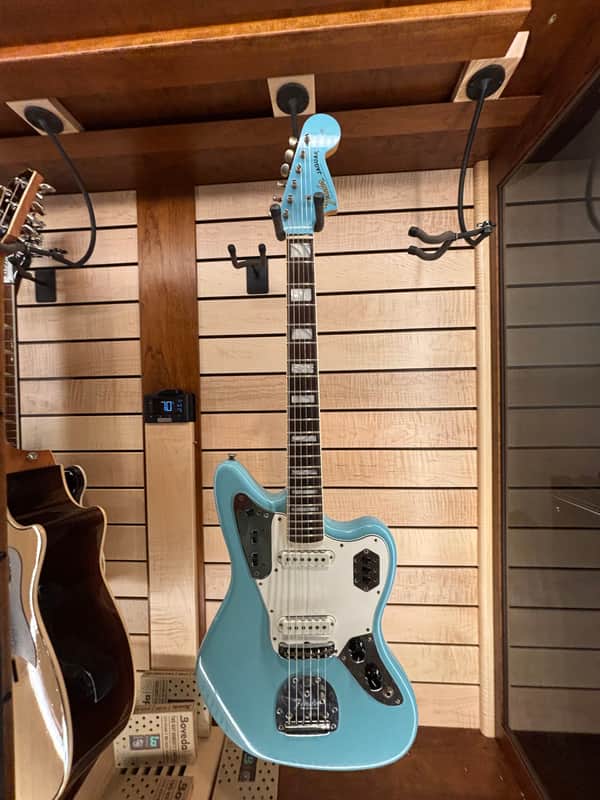 Fender Custom Shop 1966 Jaguar Journeyman Relic, Aged Daphne Blue, w/Painted Headcap and Lollars HSC 2020 image 1