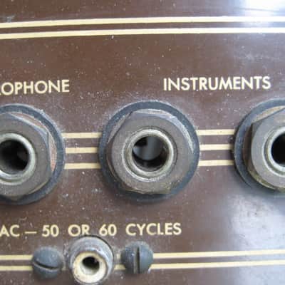 NATIONAL GUITAR TUBE AMP VINTAGE USA FROM 1947 image 5