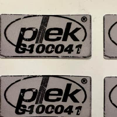David Gilmour Red Strat Style Sticker Set – “#1” & PLEK Replica Decals image 7