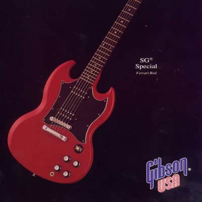 Gibson SG Special de 1996- Red Ferrari- The SG Collection image 22