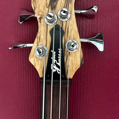 G Spot Temptress Fretless Bass - Bartolini, Hipshot, Exotic Woods, 7.5lbs image 4