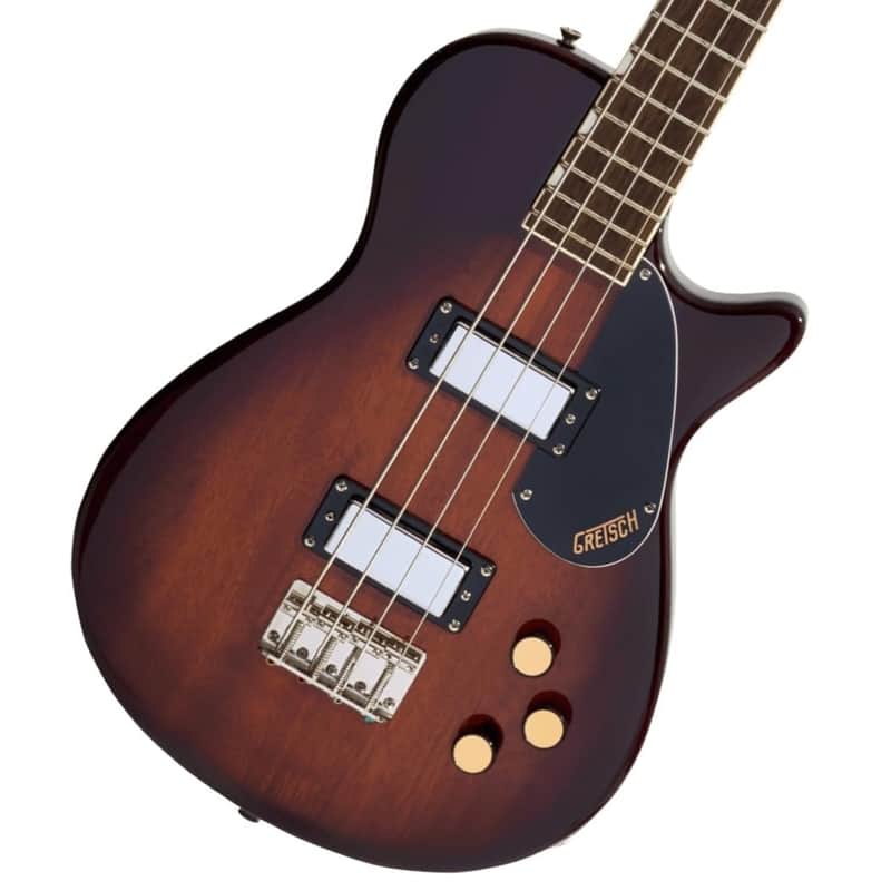Gretsch Streamliner Jet Club Short-scale Electric Bass Guitar - Havana Burst image 1