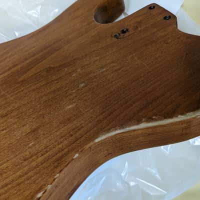 Authentic 1972 Fender Telecaster Custom Body - Exceedingly Rare Mahogany Bigsby! image 11