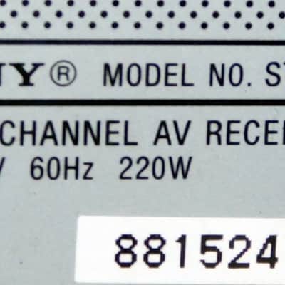 Sony STR-DG520 receiver with remote and antenna image 6