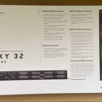 Antelope Galaxy 32 Synergy Core Audio Interface - BRAND NEW w/ Warranty & MRC image 8