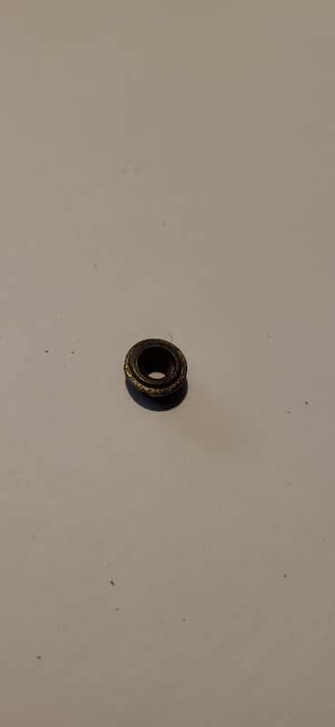 Fender Round String Retainer 1950s - Worn nickle image 1
