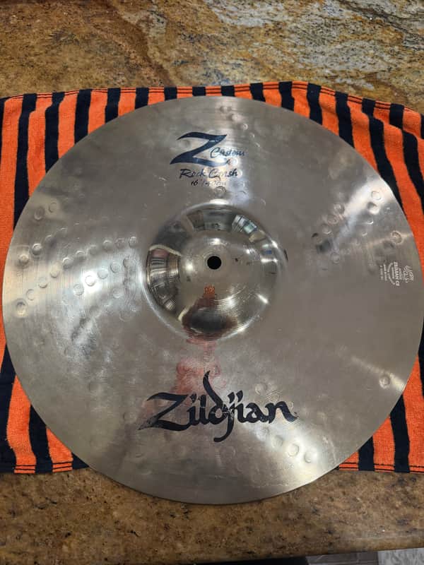 Zildjian 16" Z Custom Rock Crash Cymbal 2001 - 2009 - Brilliant