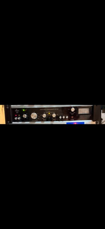 dbx 165 Over Easy Compressor / Limiter 1970s - Black image 1