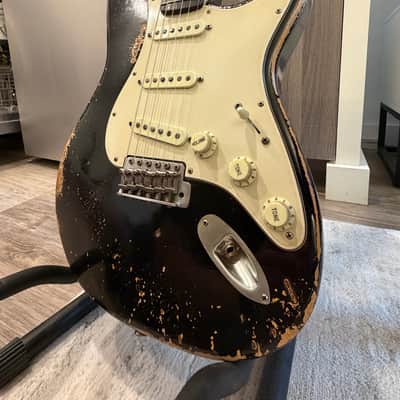 Nacho Guitars 60s Contour Body Black Super Heavy Aging image 3