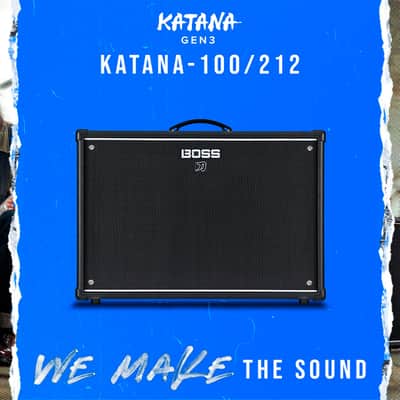BOSS KTN-212-3 Katana Gen 3 100W 2x12" Combo Guitar Amplifier with Instrument Cable image 2