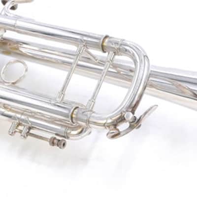 Pre-Owned Bach Stradivarius 43H/43 Trumpet in Silver Plate w/Heavyweight Bell! image 4