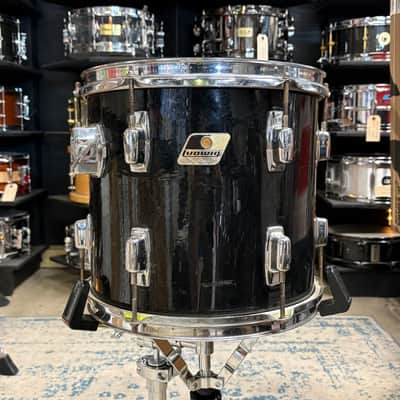 Ludwig 11x12" Rockers Tom 1980s - Black image 1