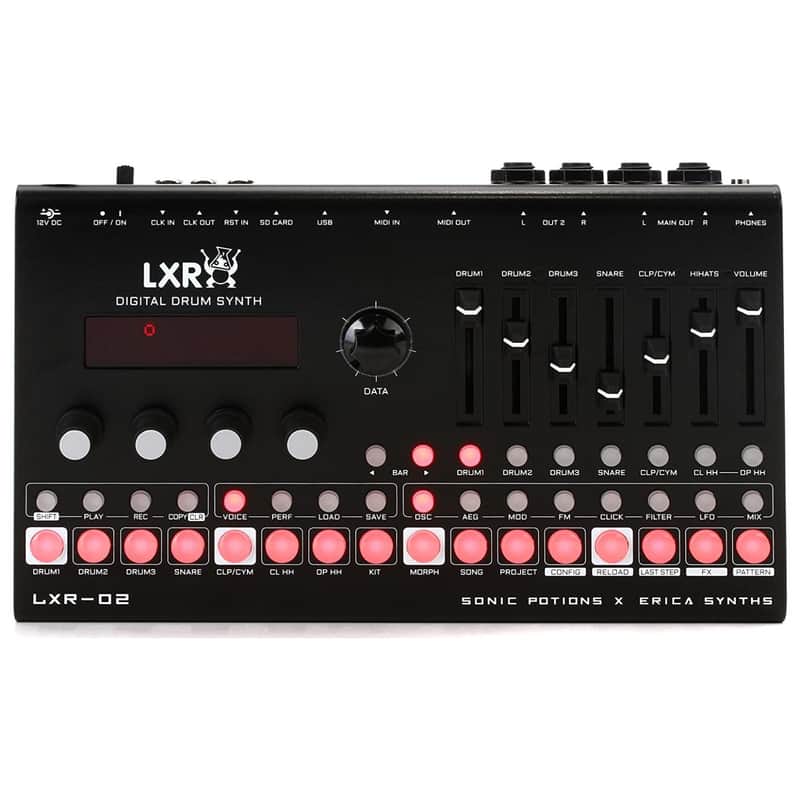 Erica Synths LXR-02 Digital Drum Synth image 1