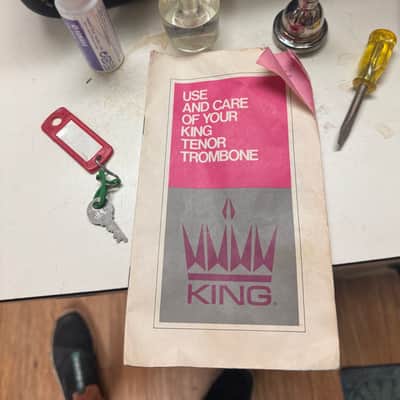 King 2B 2B 1980 - Brass image 5
