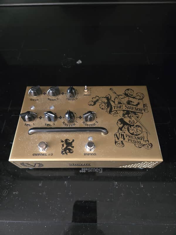 Victory Amps V4 The Sheriff Preamp 2018 - Present - Gold image 1