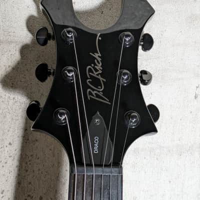 B.C. Rich Draco 2009 Onyx Black image 7