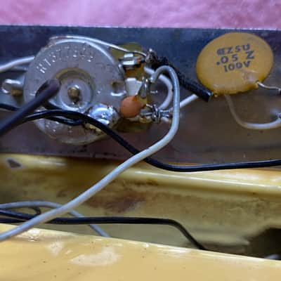 Fender Telecaster 1978 Olympic White to Creme Maple Fingerboard image 19