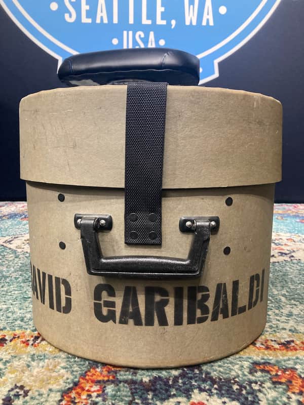 David Garibaldi's, Tower of Power Yamaha - Drum Case for 12" Tom, "David Garibaldi" Stencil  1980's image 1