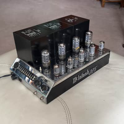 McIntosh MC225 25-Watt Stereo Tube Power Amplifier 1961 - 1967 - Black image 2