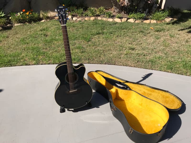 Yamaha CPX-5BL 1990s Black | Reverb