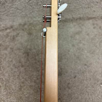 Cigar Box Fretless Electric Guitar image 10