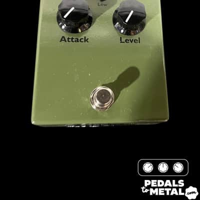 Cunningham Amplifiers Mk1.6 RCA Germanium Fuzz Pedal - Army Green - X13586 image 2
