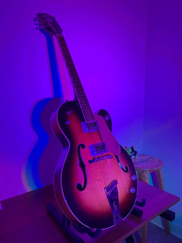 Gretsch 6117 Double Anniversary 1960 - 1971 - Shaded Golden Sunburst image 1