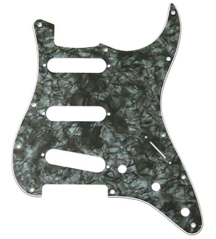 Stratocaster USA 3 ply Dark Perloid Pickguard PG0552-052 image 1