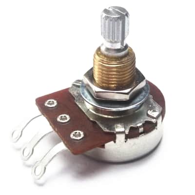 Bourns 500K Audio Taper Guitar Pot-Coarse Spline