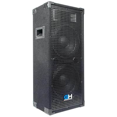 Seismic Audio GH210L - Pair of Passive Dual 10 Inch 2-Way PA/DJ Loudspeaker Cabinets - 1050 Watt Full Range PA/DJ Band Live Sound Speakers image 2