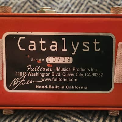 Fulltone Catalyst CT-1 Fuzz/Boost Pedal (initial run #0739) USA image 9